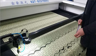 Knitting Curtain Automatic Leather Laser Cutting Machine Cutting Speed 0 - 48000mm \ Min