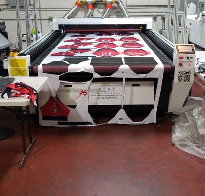 3500W Vision Camera Laser Machine 2.5m Co2 Ccd Camera Laser Cutter